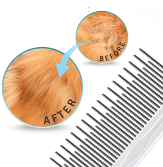 Needle-Pin Grooming Comb — Everyday Coat Maintenance — additional view