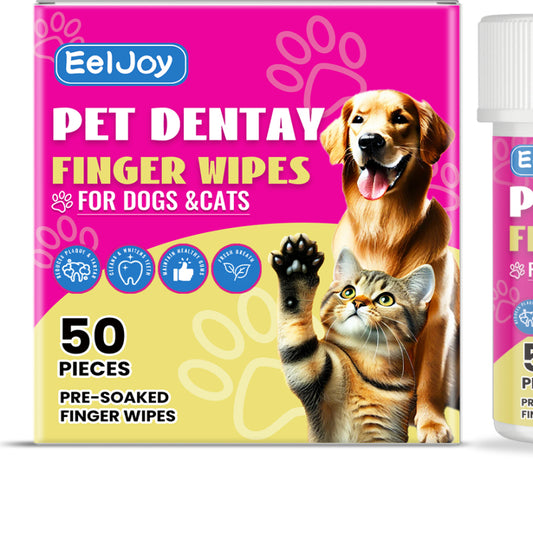 Dental Finger Wipes — Dogs and Cats