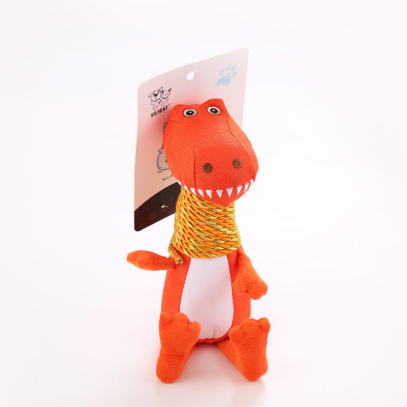 Plush Squeaky Dinosaur — 0.157 kg — additional view