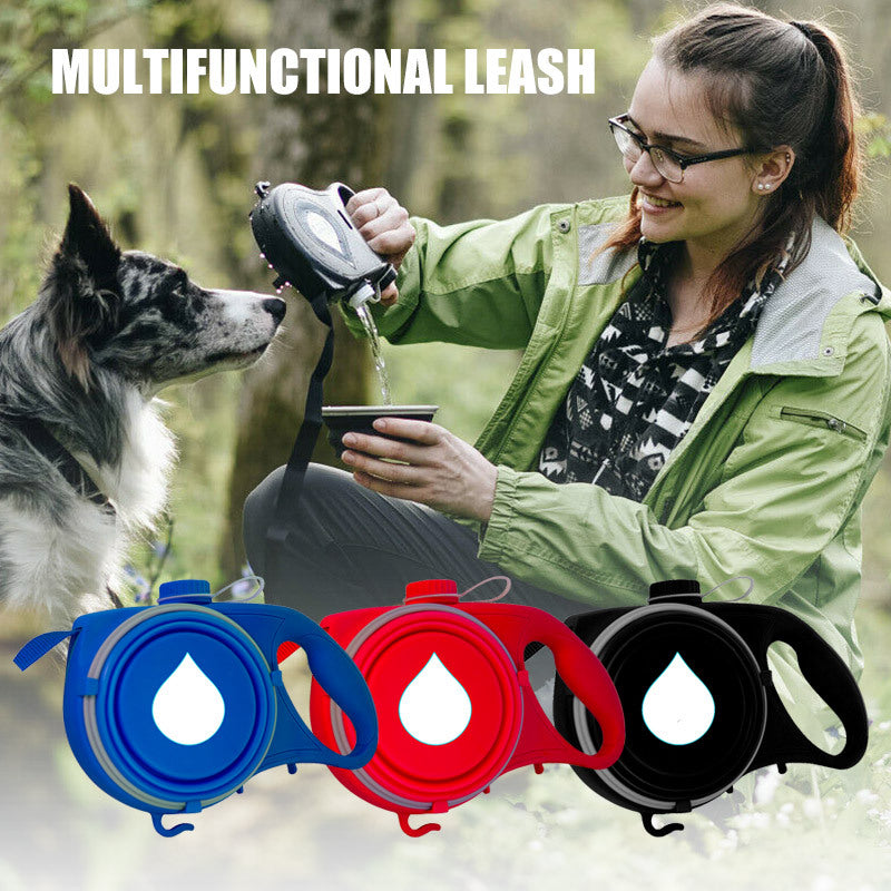 Lead with Built-In Water Bottle — 1.2 m