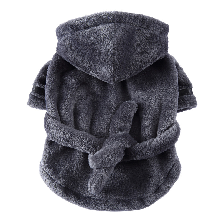 Absorbent Pet Bathrobe — Dogs and Cats — additional view