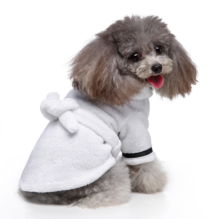 Absorbent Pet Bathrobe — Dogs and Cats — additional view
