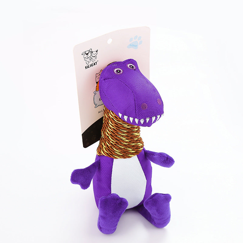 Plush Squeaky Dinosaur — 0.157 kg — additional view