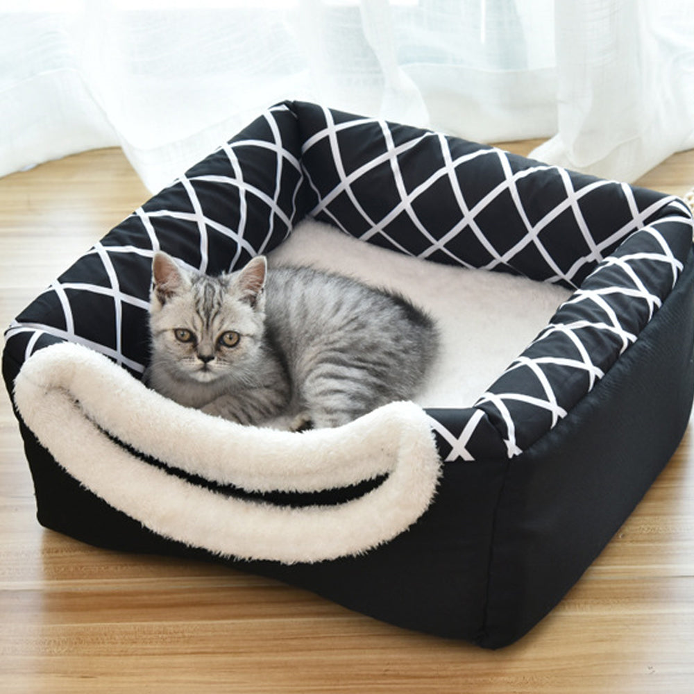 Enclosed Pet Bed — L 35×33×30 or XL 38×38×34 cm — additional view