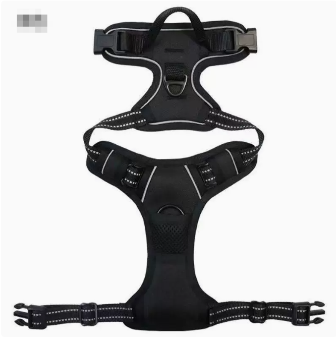 Reflective Nylon Harness — Adjustable 34–98 cm — additional view