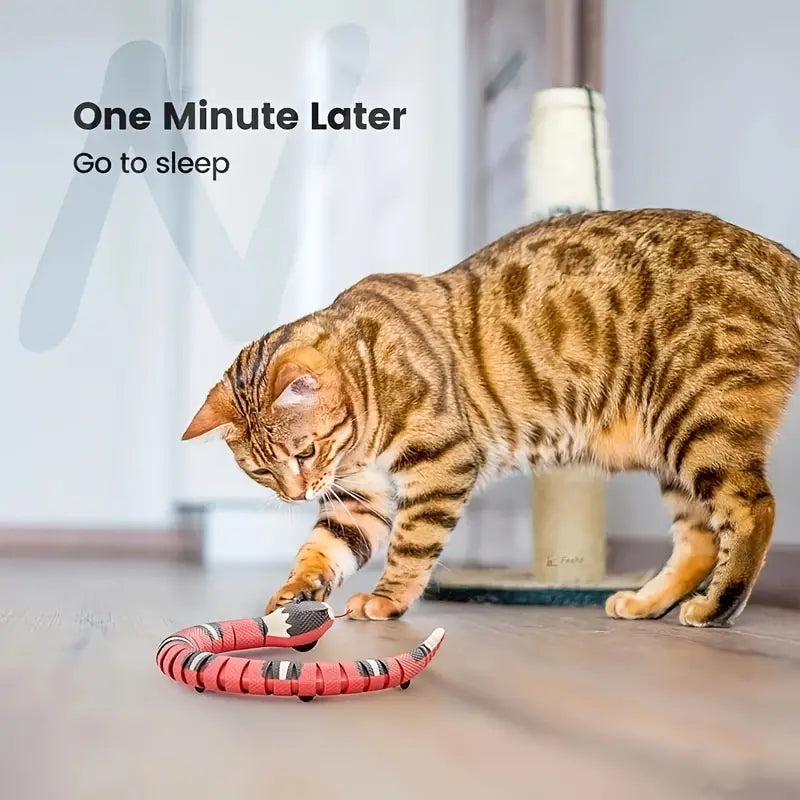 Rechargeable Moving Snake Toy for Cats — additional view