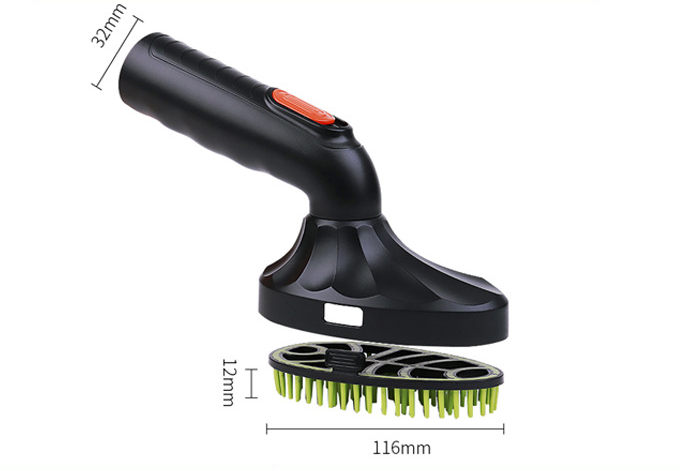 Vacuum Hose Brush Head — Pet Hair Attachment — additional view