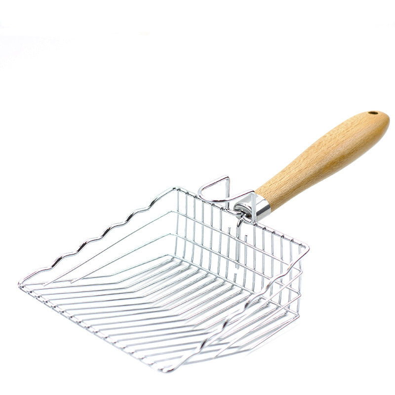 Stainless Litter Scoop — 28 cm, Fine Slots — additional view