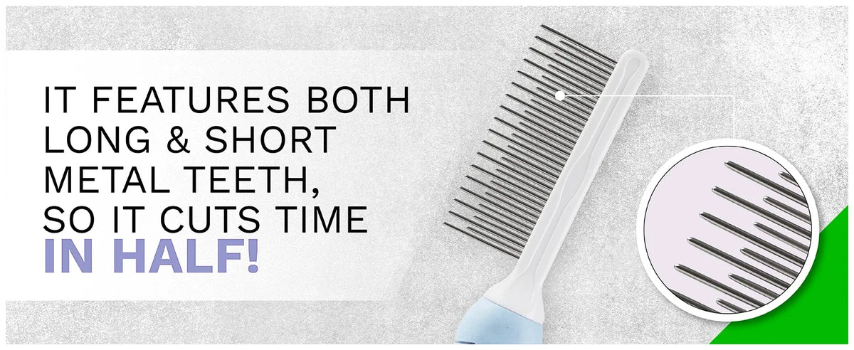 Needle-Pin Grooming Comb — Everyday Coat Maintenance — additional view