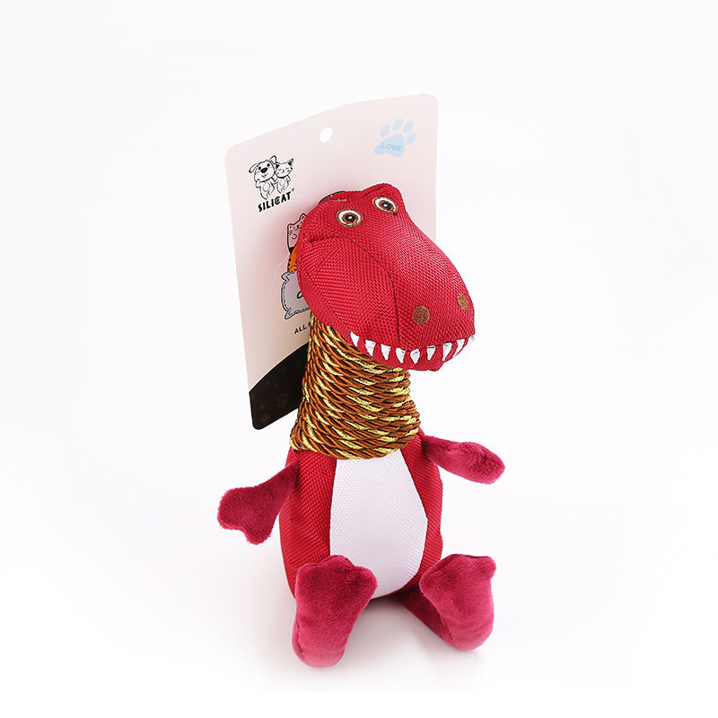 Plush Squeaky Dinosaur — 0.157 kg — additional view