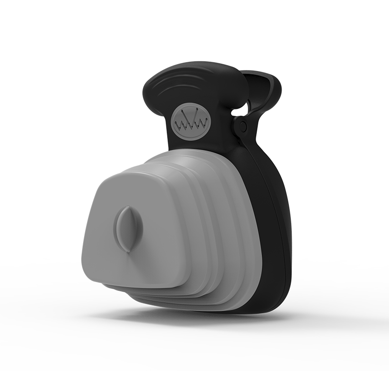 Folding Waste Scoop with Bag Holder — 60 Bags — additional view