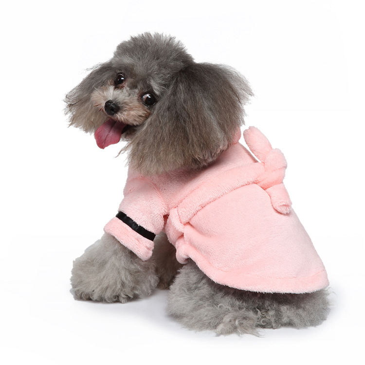 Absorbent Pet Bathrobe — Dogs and Cats — additional view