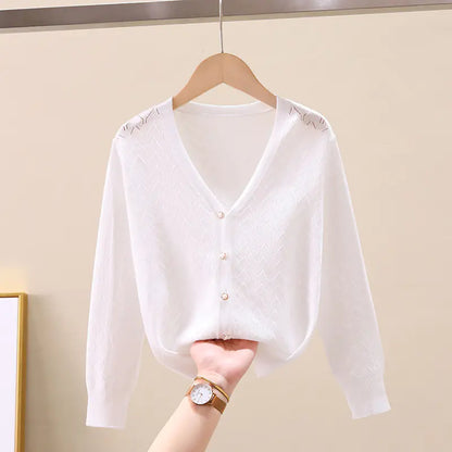 Kids' Cozy UV-Protect Knit Cardigan