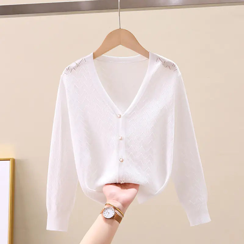 Kids' Cozy UV-Protect Knit Cardigan