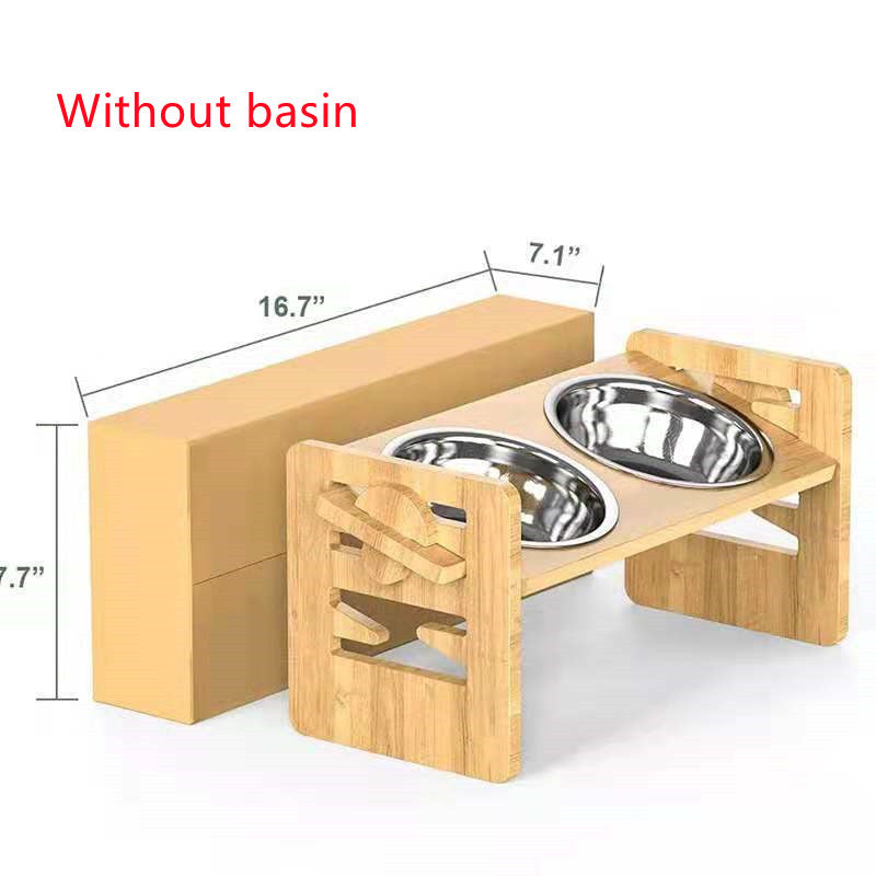 Folding Bamboo Feeder — 40 × 19.5 × 18 cm, 0.87 kg — additional view