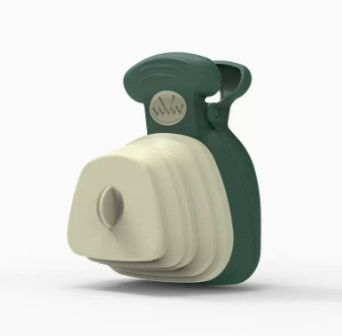 Folding Waste Scoop with Bag Holder — 60 Bags — additional view