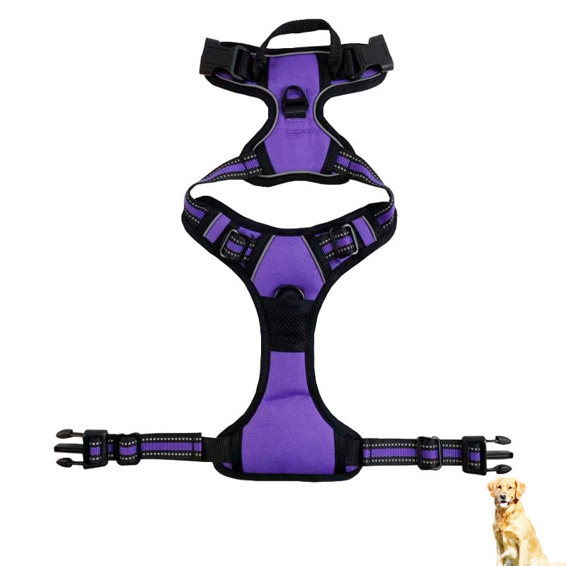 Reflective Nylon Harness — Adjustable 34–98 cm — additional view