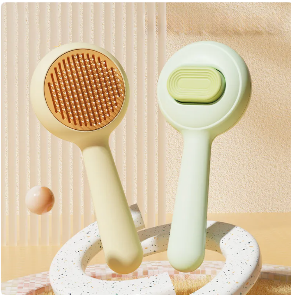 Two-Sided Brush and Steel Comb — 17 cm — additional view