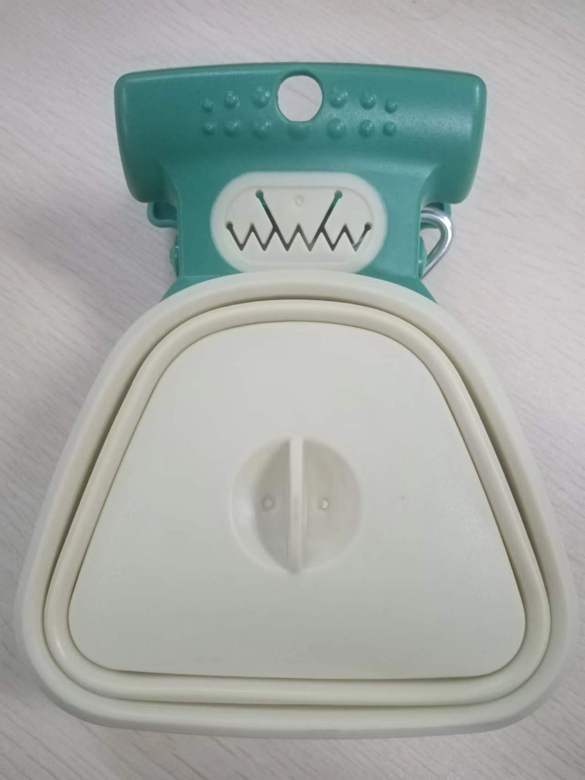 Folding Waste Scoop with Bag Holder — 60 Bags — additional view