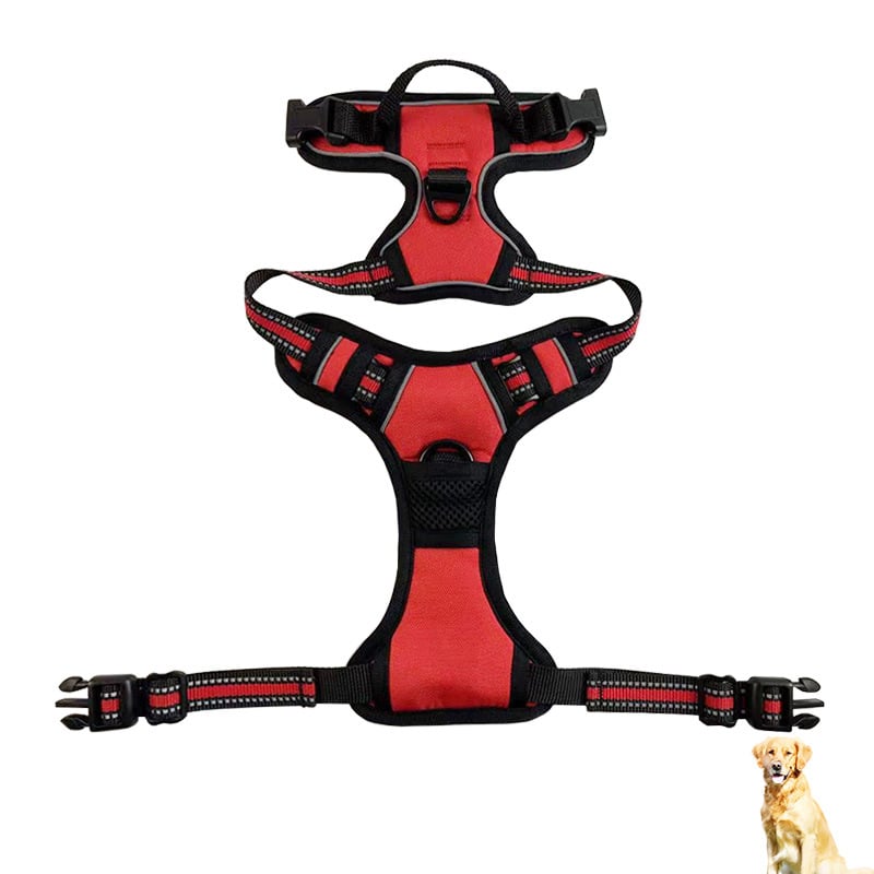 Reflective Nylon Harness — Adjustable 34–98 cm — additional view