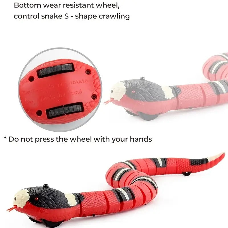 Rechargeable Moving Snake Toy for Cats
