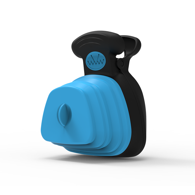 Folding Waste Scoop with Bag Holder — 60 Bags — additional view