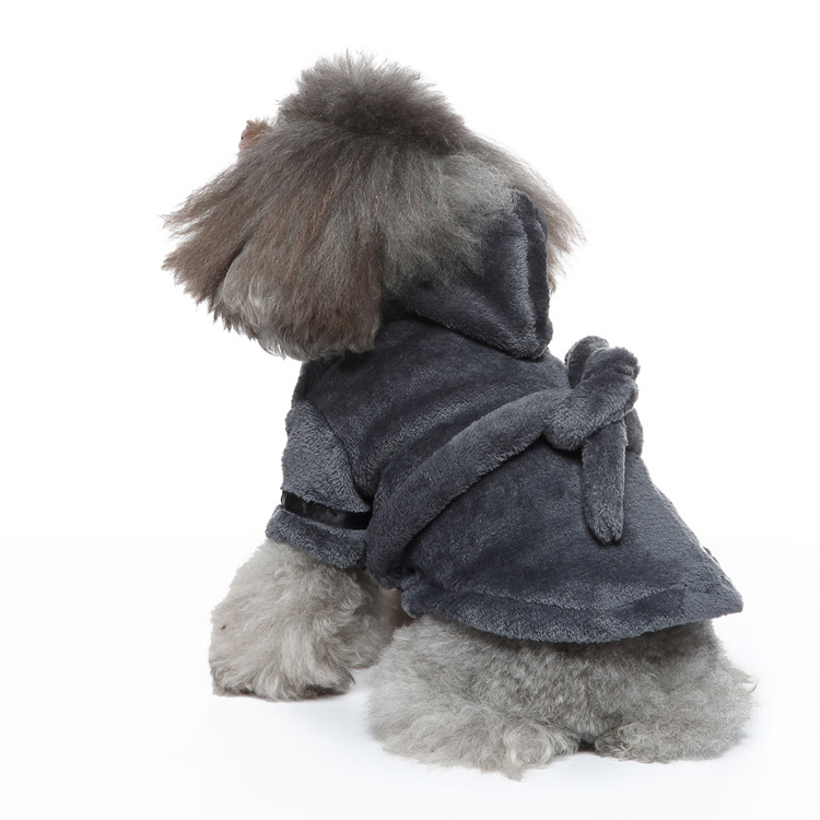 Absorbent Pet Bathrobe — Dogs and Cats — additional view