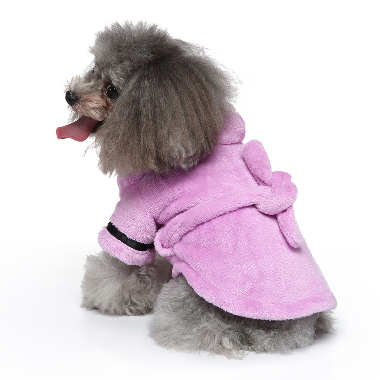 Absorbent Pet Bathrobe — Dogs and Cats — additional view