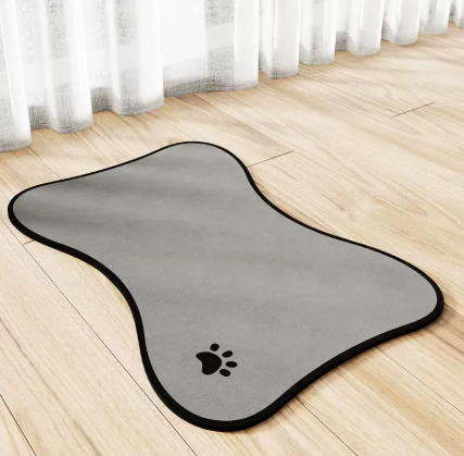 Non-Slip Food Mat — Bone 30×45 or Oval 32×53 cm — additional view