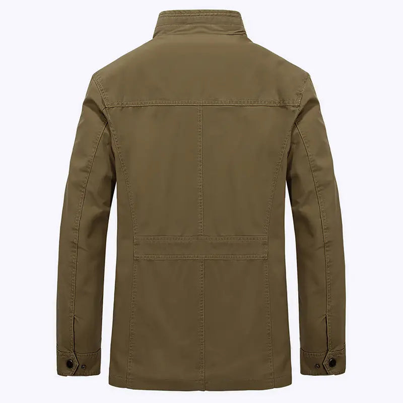 Men's Stylish Cotton Mid-Length Jacket